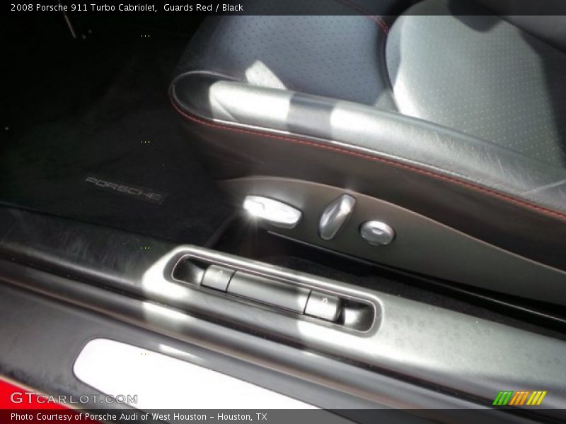 Guards Red / Black 2008 Porsche 911 Turbo Cabriolet