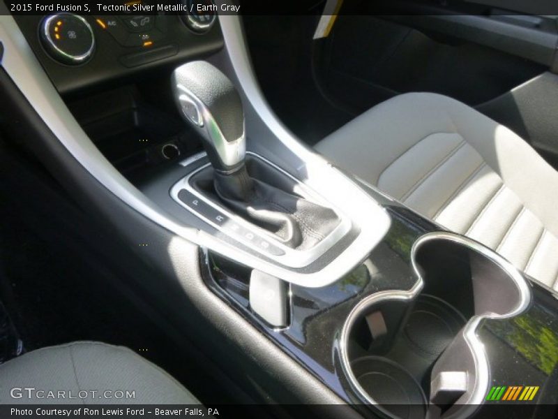 Tectonic Silver Metallic / Earth Gray 2015 Ford Fusion S