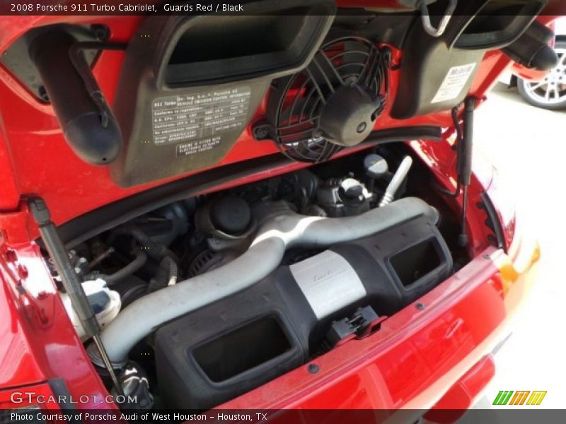 Guards Red / Black 2008 Porsche 911 Turbo Cabriolet