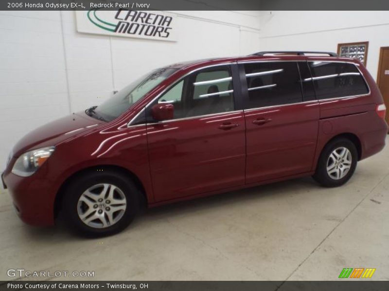 Redrock Pearl / Ivory 2006 Honda Odyssey EX-L