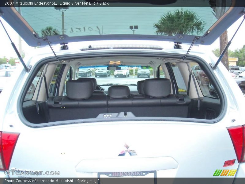 Liquid Silver Metallic / Black 2007 Mitsubishi Endeavor SE