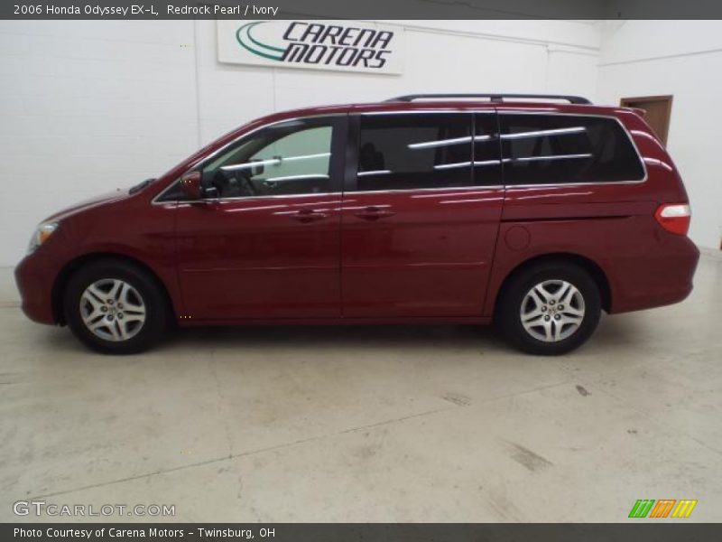 Redrock Pearl / Ivory 2006 Honda Odyssey EX-L