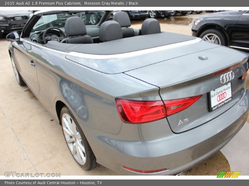 Monsoon Gray Metallic / Black 2015 Audi A3 1.8 Premium Plus Cabriolet