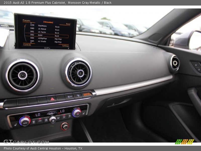 Monsoon Gray Metallic / Black 2015 Audi A3 1.8 Premium Plus Cabriolet