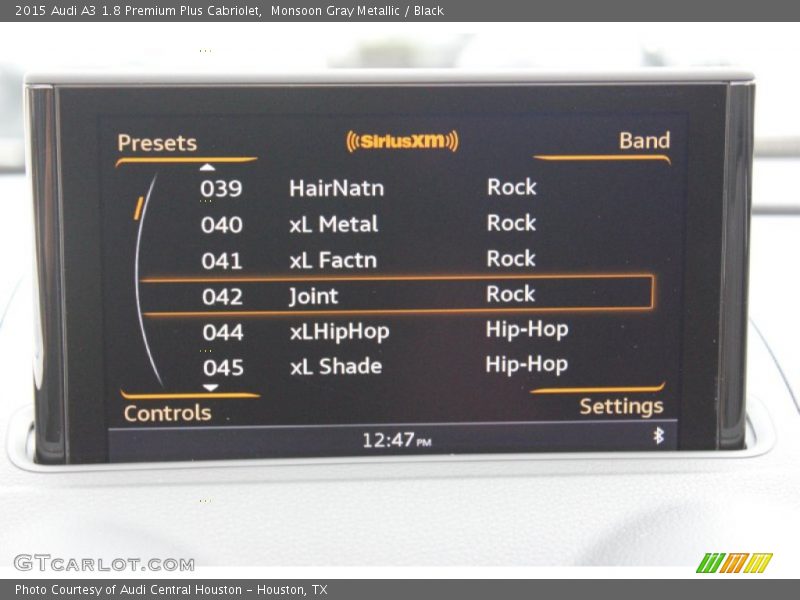 Monsoon Gray Metallic / Black 2015 Audi A3 1.8 Premium Plus Cabriolet