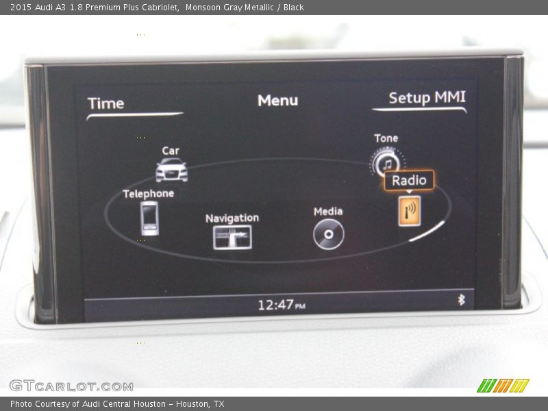 Monsoon Gray Metallic / Black 2015 Audi A3 1.8 Premium Plus Cabriolet
