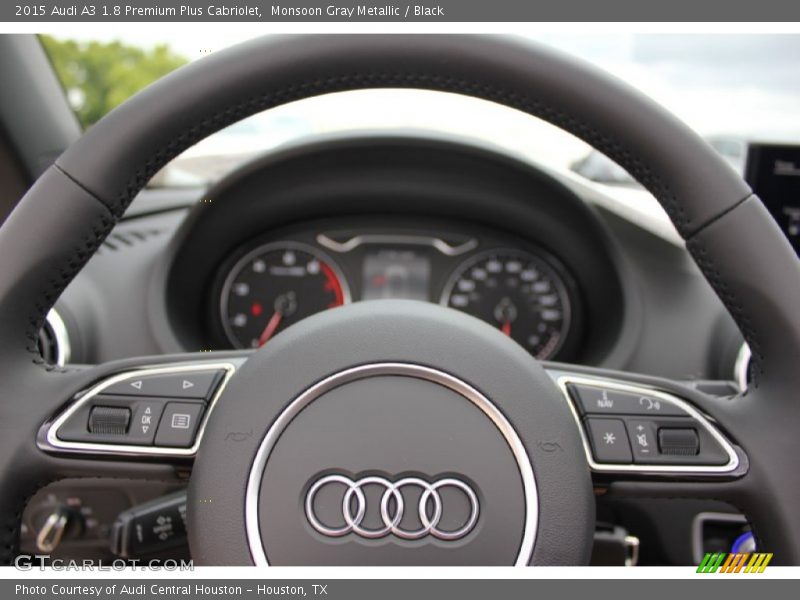 Monsoon Gray Metallic / Black 2015 Audi A3 1.8 Premium Plus Cabriolet