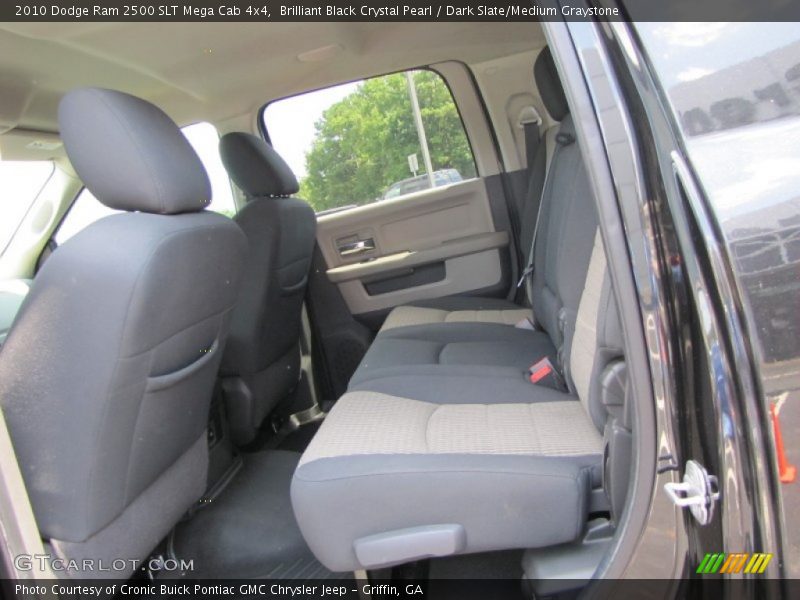 Brilliant Black Crystal Pearl / Dark Slate/Medium Graystone 2010 Dodge Ram 2500 SLT Mega Cab 4x4
