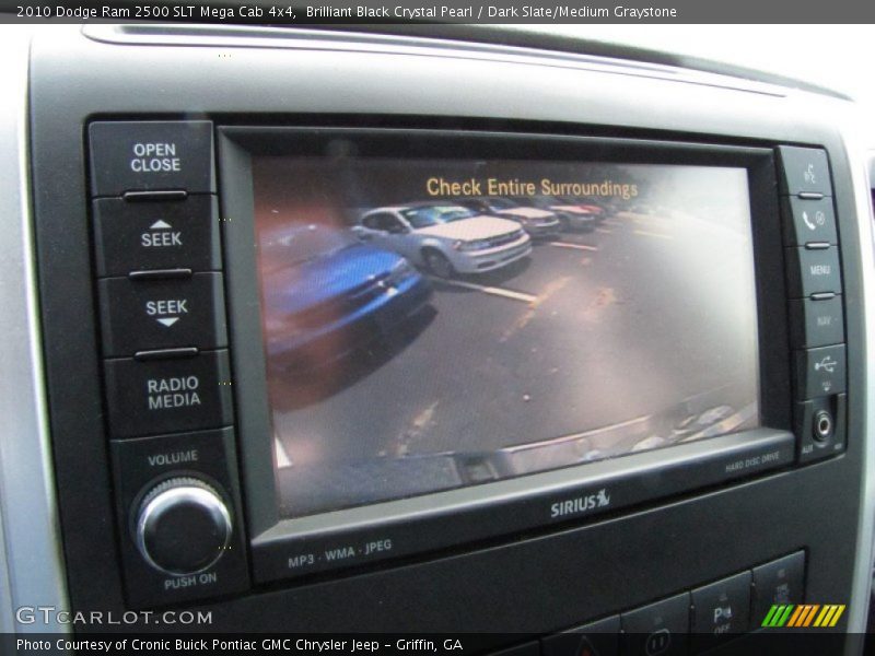 Brilliant Black Crystal Pearl / Dark Slate/Medium Graystone 2010 Dodge Ram 2500 SLT Mega Cab 4x4