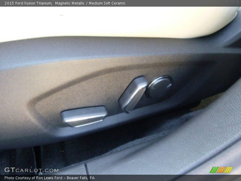 Magnetic Metallic / Medium Soft Ceramic 2015 Ford Fusion Titanium