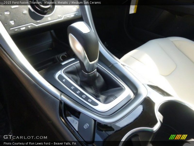Magnetic Metallic / Medium Soft Ceramic 2015 Ford Fusion Titanium