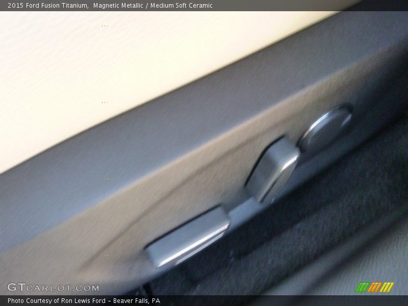 Magnetic Metallic / Medium Soft Ceramic 2015 Ford Fusion Titanium