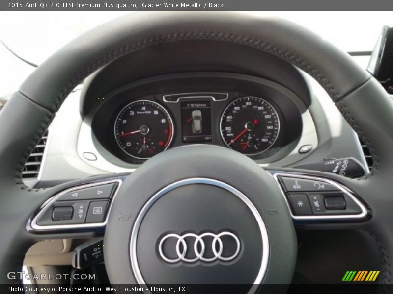 Glacier White Metallic / Black 2015 Audi Q3 2.0 TFSI Premium Plus quattro