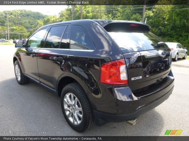 Kodiak Brown / Charcoal Black 2014 Ford Edge Limited AWD