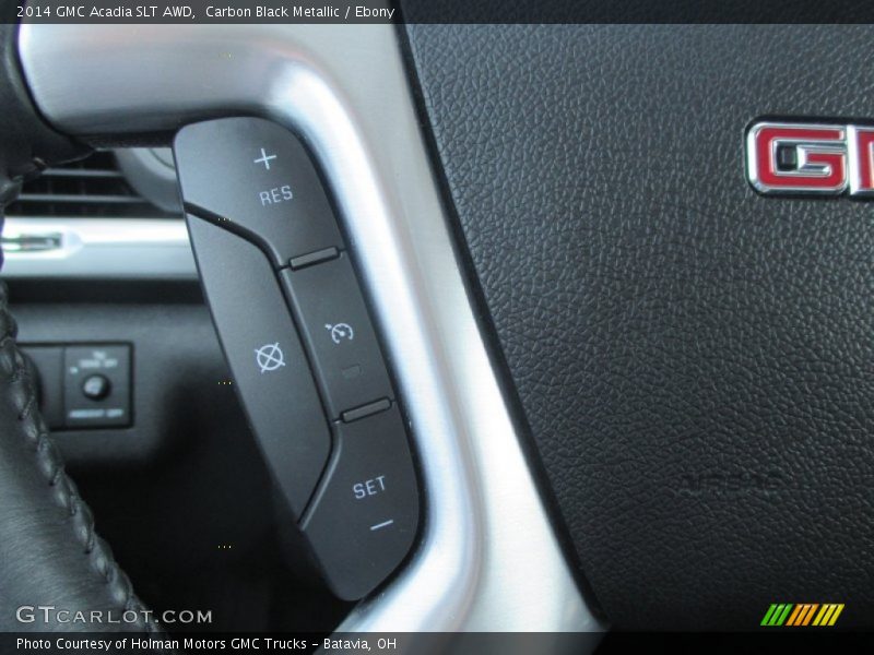 Carbon Black Metallic / Ebony 2014 GMC Acadia SLT AWD