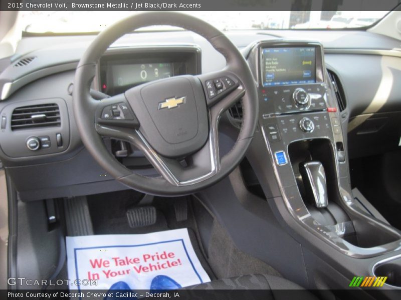 Brownstone Metallic / Jet Black/Dark Accents 2015 Chevrolet Volt