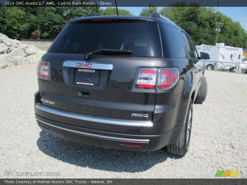 Carbon Black Metallic / Ebony 2014 GMC Acadia SLT AWD