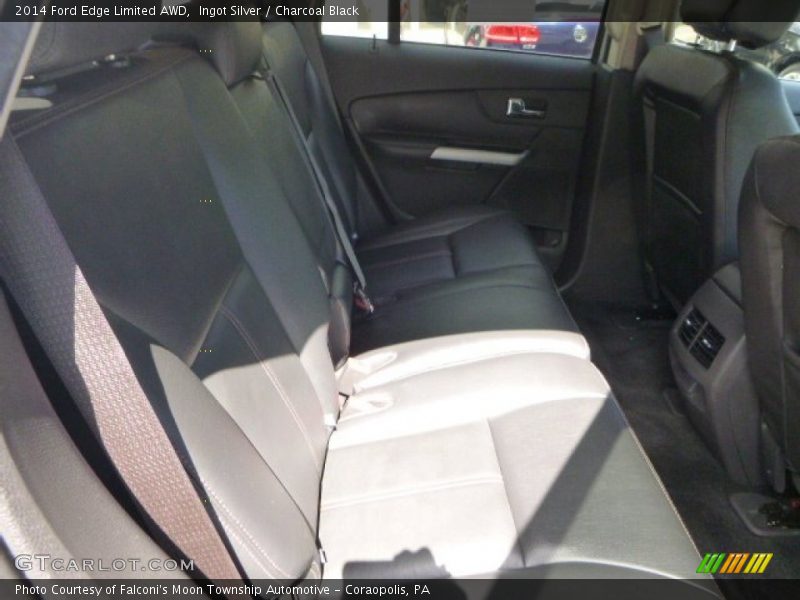 Ingot Silver / Charcoal Black 2014 Ford Edge Limited AWD