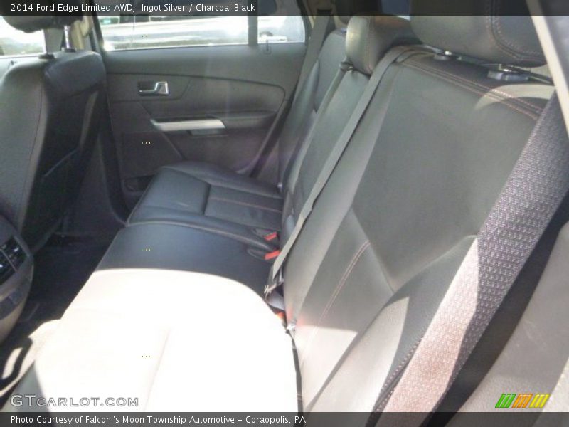 Ingot Silver / Charcoal Black 2014 Ford Edge Limited AWD
