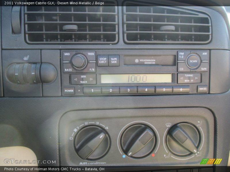 Desert Wind Metallic / Beige 2001 Volkswagen Cabrio GLX