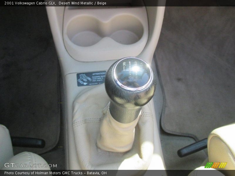 Desert Wind Metallic / Beige 2001 Volkswagen Cabrio GLX