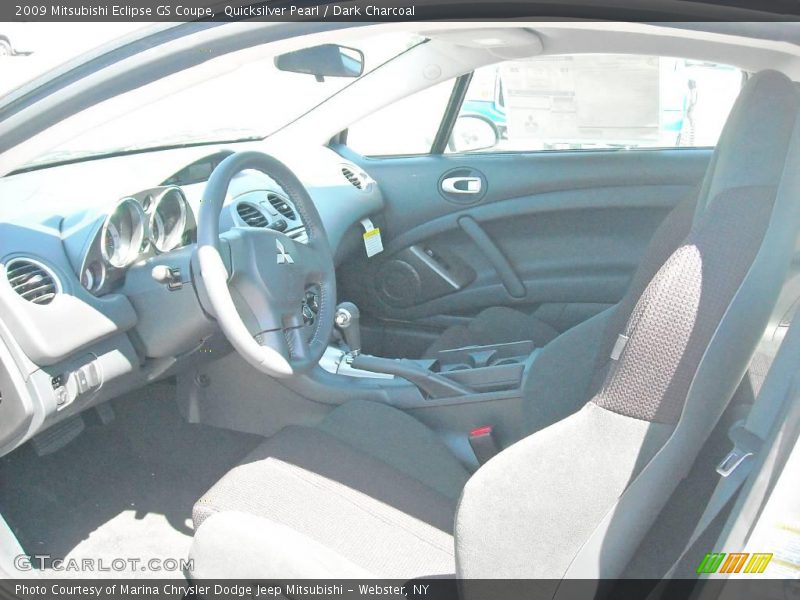 Quicksilver Pearl / Dark Charcoal 2009 Mitsubishi Eclipse GS Coupe