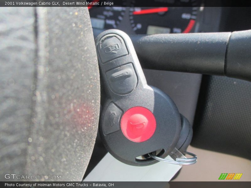 Desert Wind Metallic / Beige 2001 Volkswagen Cabrio GLX