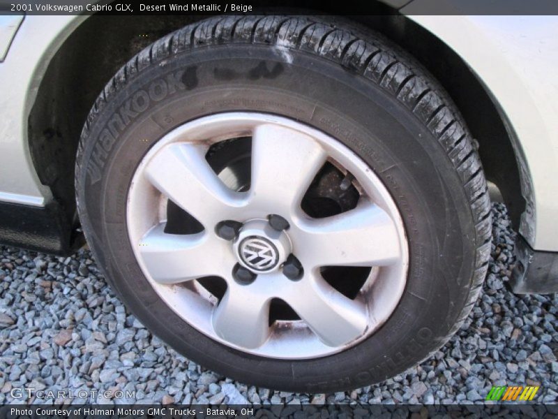 Desert Wind Metallic / Beige 2001 Volkswagen Cabrio GLX