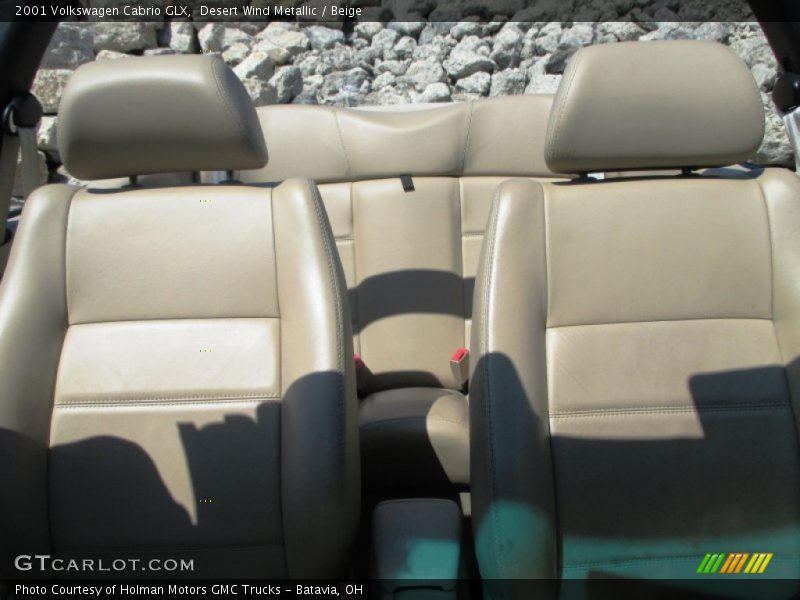 Desert Wind Metallic / Beige 2001 Volkswagen Cabrio GLX