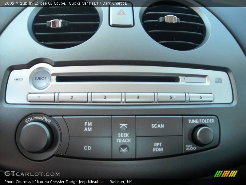 Quicksilver Pearl / Dark Charcoal 2009 Mitsubishi Eclipse GS Coupe