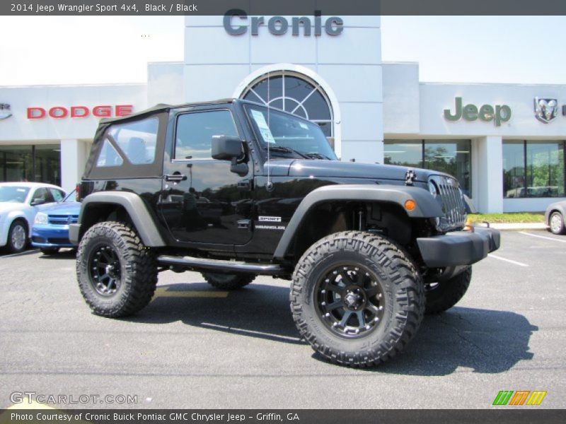 Black / Black 2014 Jeep Wrangler Sport 4x4