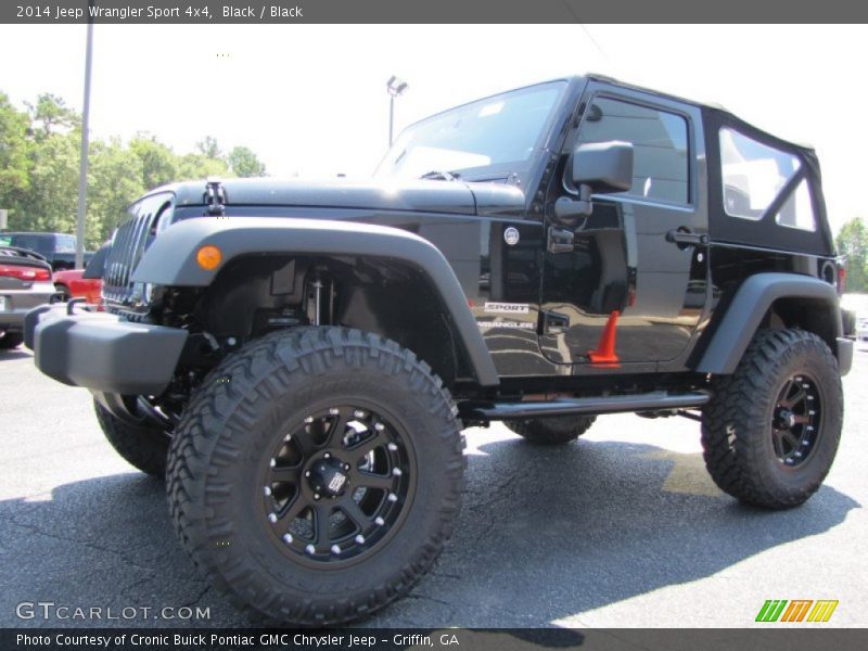 Black / Black 2014 Jeep Wrangler Sport 4x4