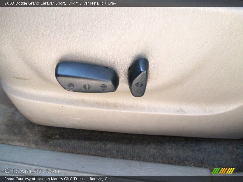 Bright Silver Metallic / Gray 2003 Dodge Grand Caravan Sport