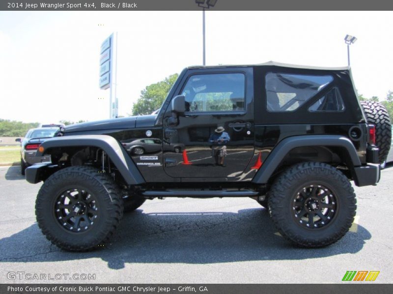 Black / Black 2014 Jeep Wrangler Sport 4x4