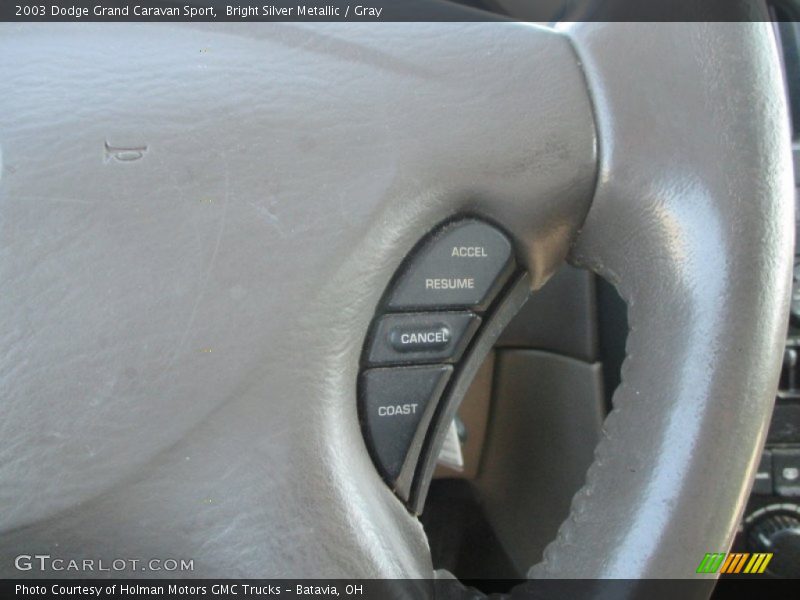 Bright Silver Metallic / Gray 2003 Dodge Grand Caravan Sport