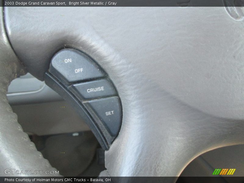Bright Silver Metallic / Gray 2003 Dodge Grand Caravan Sport