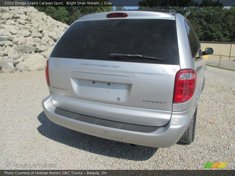 Bright Silver Metallic / Gray 2003 Dodge Grand Caravan Sport