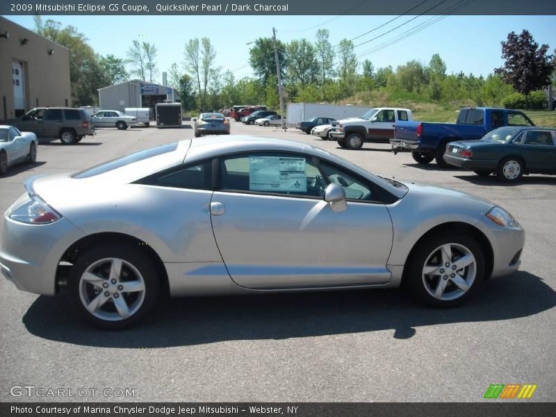 Quicksilver Pearl / Dark Charcoal 2009 Mitsubishi Eclipse GS Coupe