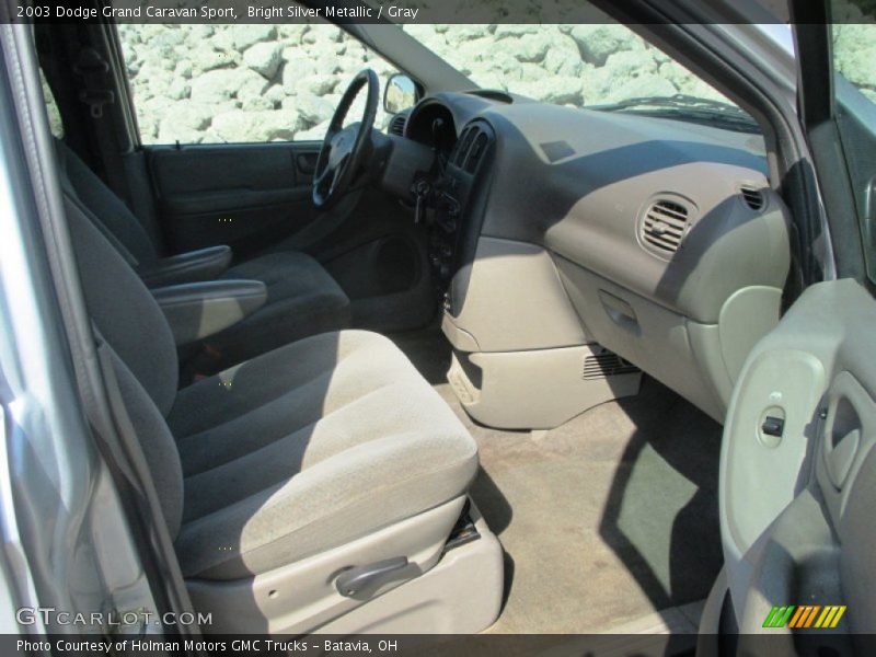 Bright Silver Metallic / Gray 2003 Dodge Grand Caravan Sport