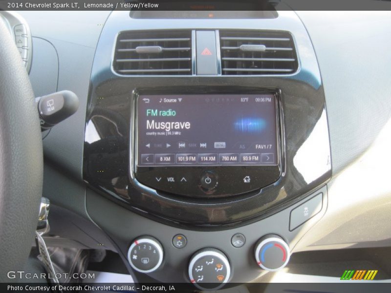 Lemonade / Yellow/Yellow 2014 Chevrolet Spark LT