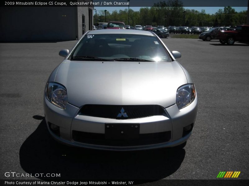 Quicksilver Pearl / Dark Charcoal 2009 Mitsubishi Eclipse GS Coupe