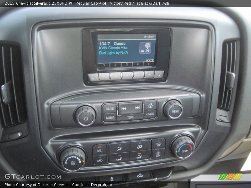 Victory Red / Jet Black/Dark Ash 2015 Chevrolet Silverado 2500HD WT Regular Cab 4x4