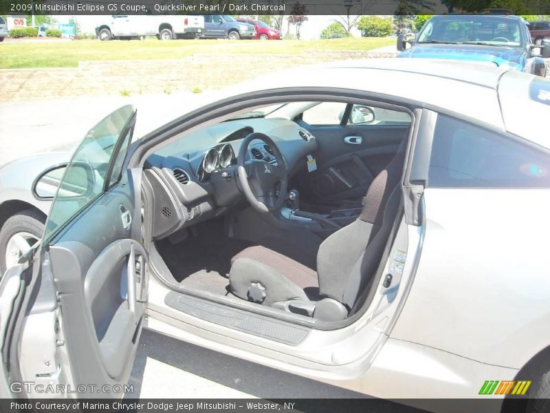 Quicksilver Pearl / Dark Charcoal 2009 Mitsubishi Eclipse GS Coupe