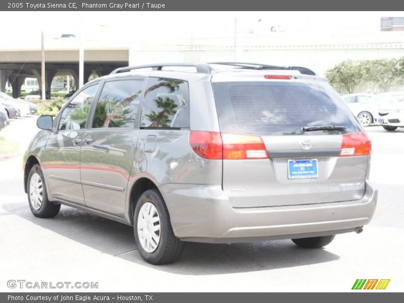 Phantom Gray Pearl / Taupe 2005 Toyota Sienna CE