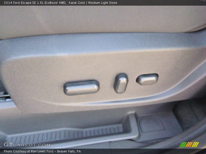 Karat Gold / Medium Light Stone 2014 Ford Escape SE 1.6L EcoBoost 4WD