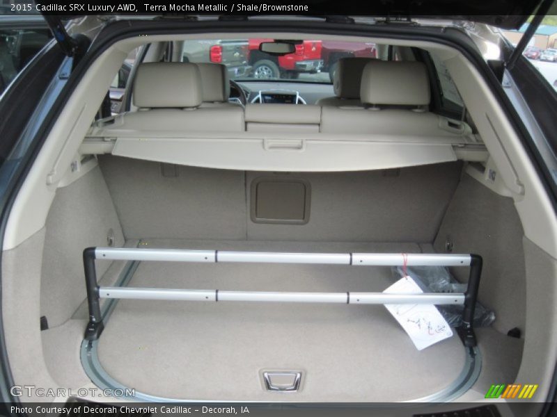 Terra Mocha Metallic / Shale/Brownstone 2015 Cadillac SRX Luxury AWD