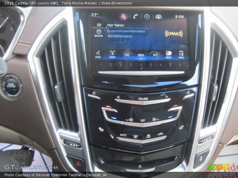 Terra Mocha Metallic / Shale/Brownstone 2015 Cadillac SRX Luxury AWD