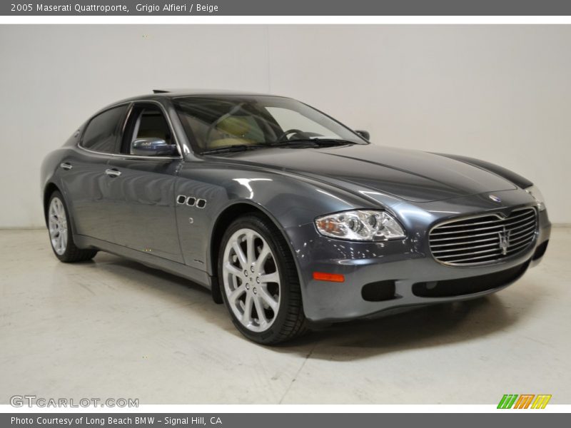 Grigio Alfieri / Beige 2005 Maserati Quattroporte