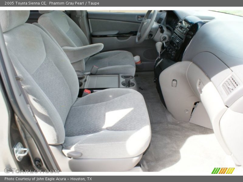 Phantom Gray Pearl / Taupe 2005 Toyota Sienna CE