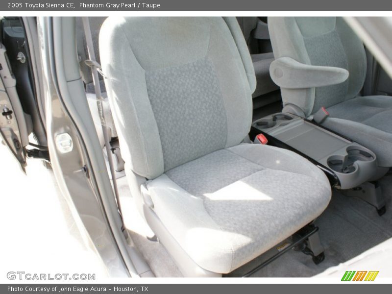 Phantom Gray Pearl / Taupe 2005 Toyota Sienna CE